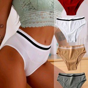 Woman's Panties 4 pack seamless multicolor M =24-28   L= 29-33 Durable